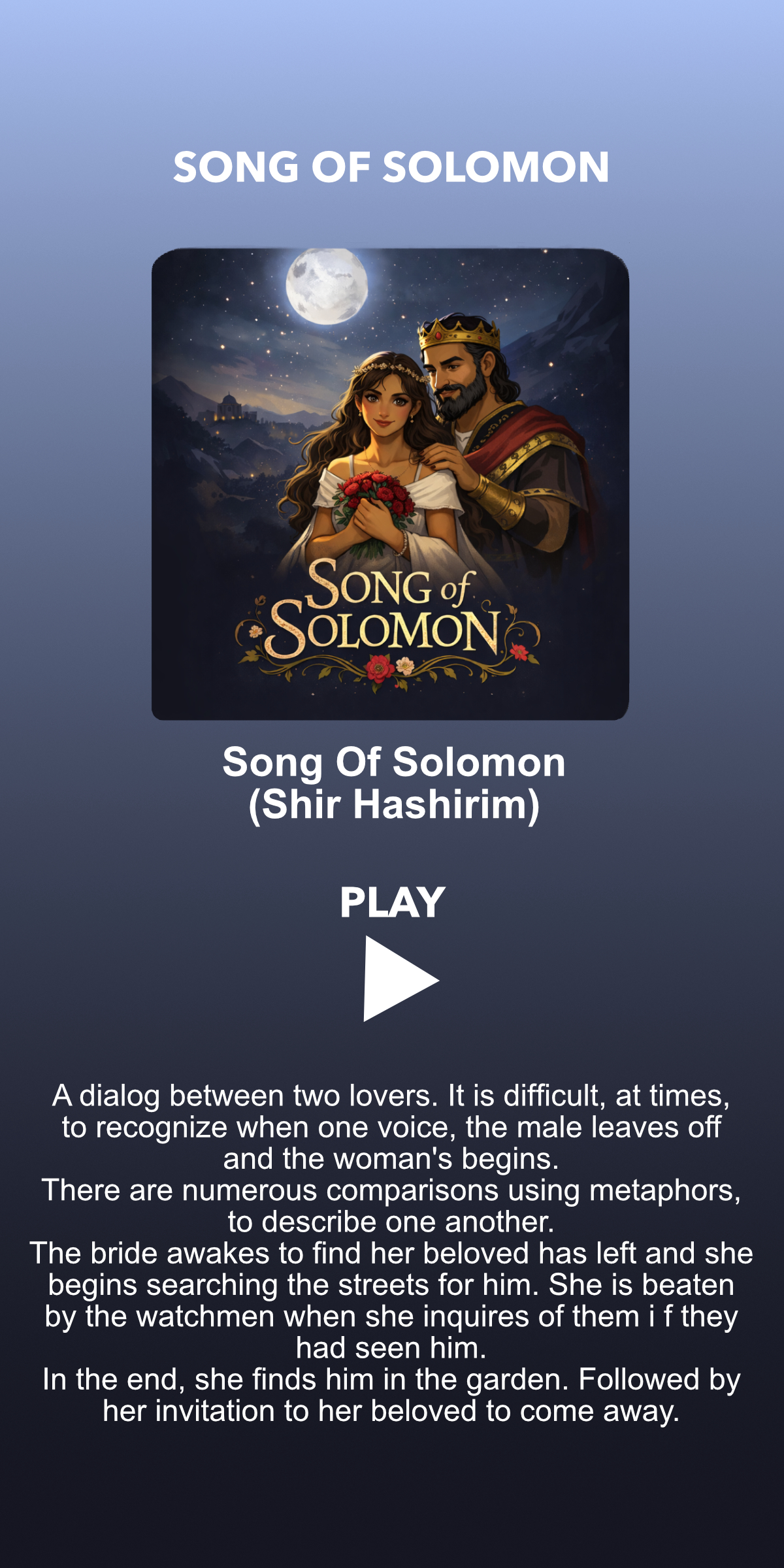 Song of Solomon